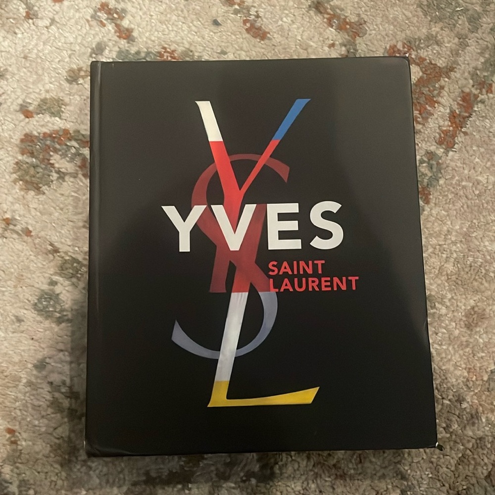 YSL coffee table book